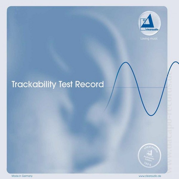 Clearaudio Trackability Test Record Messplatte